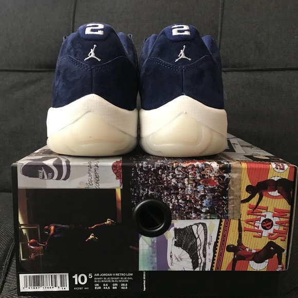 JORDAN 11 “Binary Blue” SZ 10.5 - Picture 3 of 7